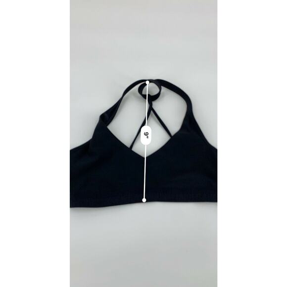 Under Armour Girls Black Sports Bra Athletic Gym Youth - Picture 4 of 5